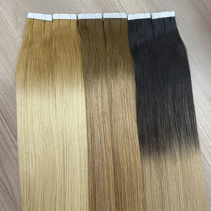 Wholesale Tape in Hair Vendors Manufacturers in China 100% Human Hair Peruvian Invisible Tape Hair