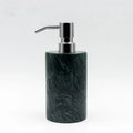 Wholesale Bathroom Soap Dispenser Stone Natural Black Marble Foaming Shower bar Shampoo Soap Dispenser Bottle 500ml Pump Set