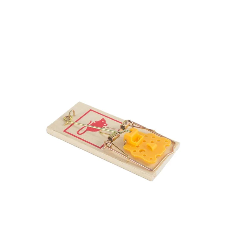 Garden Small Rodent Trap Classical Wooden Mouse Trap Effective Mice Trap for Indoor and Outdoor