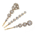 Hot Sale Hair Decorated for 3pcs/set Simple Jewelry Rhinestone Hairclips / Hairpins / Hairgrip  for Women Hair Accessories