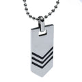 Hip Hop Fashion Bijoux En Acier Inoxydable Men Necklace Fashion Hip Hop Stainless Steel Arrow Pendant De Collares Para Hombre