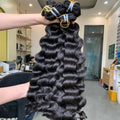 Cambodian Wavy Bundles One Donor Indian Hair Virgin Cuticle Aligned Extension 100%  Cambodian Wavy Human Hair Extensions