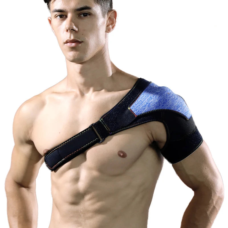 Custom Breathable Sports Safety Back Support Brace Adjustable Elastic Double Neoprene Compression Wrap for Shoulder & Leg Guard