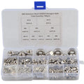 768PCS M1.6 - M12 Stainless Steel 304 DIN934 Hexagon Nut Set