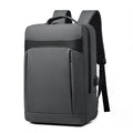Anti Theft Stylish Unisex Oxford Waterproof Laptop Backpack USB Charger 20-39L Capacity Physiological Curve Back for Business