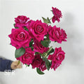 SPR New Arrival Simple Bridal Bouquet Artificial Green Garlands Pampas Tropical Plants Ceiling Flower Arrangements