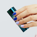Eco-friendly and Safety Self Adhesive DIY Passionate Summer Yellow Design 100% Nail Polish Strips Nail Art Wraps Nail Stickers