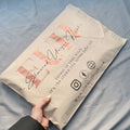 Biodegradable Custom Logo Postage Satchels Plastic Envelopes Shipping Courier Poly Mailer Mailing Bags for Clothing