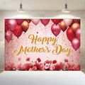 FSFLAG Mother's Day Themed 100X150cm Colorful Modern Polyester Photography Background Fabric for Mother's Day Other Festivals