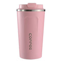 304 Stainless Steel Double Wall Vacuum Flask Coffee Cup 380ml/510ml 6-12 Hours Thermal Insulation Portable Business Gift