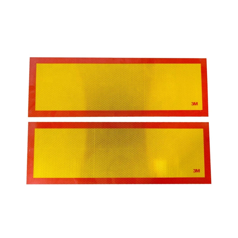 DOT Car Truck Signage Danger Vehicle Reflection Warning Signs Back Rear Reflective Safety Caution Signs Marker for Truck