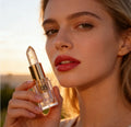 Private Label Clear Lipstick Long Lasting Moisturizing Transparent Mineral Stick Wholesale Flower Design Waterproof Lipstick