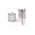 Custom 925 Sterling Silver Stud Earrings Woman Gemstone Earrings