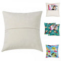 Sublimation Blanks Linen Pillow Cases Cushion Cover Throw Pillow Covers with Pocket for Chair Sofa Couch with Invisible Zippers