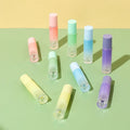 Eye Cream Glass Roller Bottle RTS Empty Round Pearlescent Gradient 10ml Perfume Essential Oil Cosmetic Container with Roll