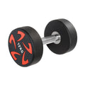 2.5-50kgs CPU Coat Round Head Dumbbell Set Adjustable Iron Cast Life Fitness Gym Equipment With Rubber Material