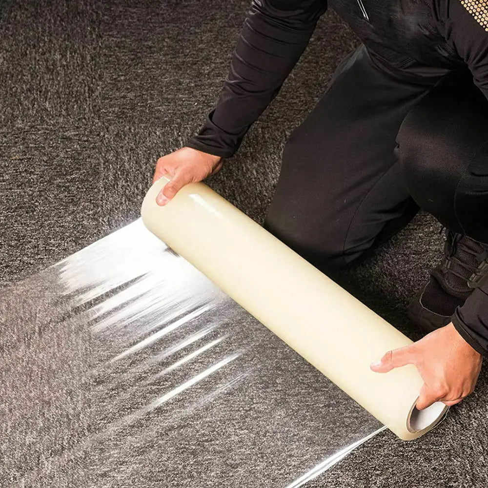 Soft Adhesive Carpet Protector with High Gloss Surface Moisture-Proof Temporary Household Product Blow Molding Processed