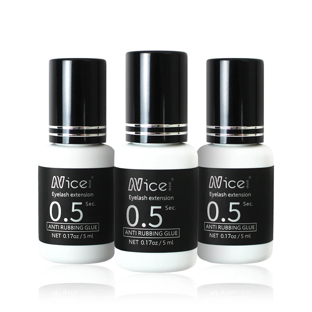 Professional Fast Dry 0.5s Lash Glue Low Humidity Low Temperature Spring Season Lash Glue Strong Hold Water Proof Custom Logo