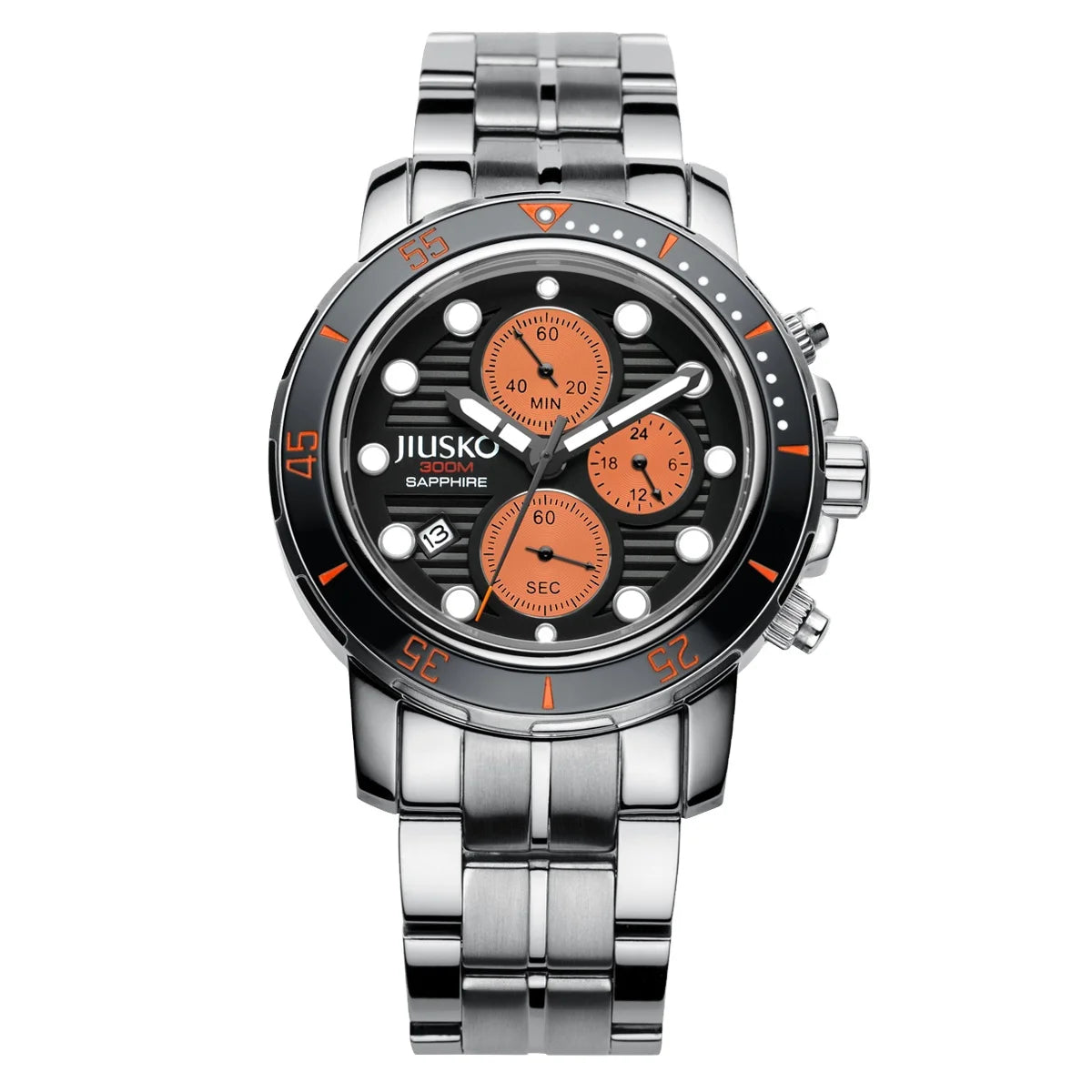 High Quality Diver Mechanical Watch 300m Waterproof Brand Sapphire Luxury Watch Men