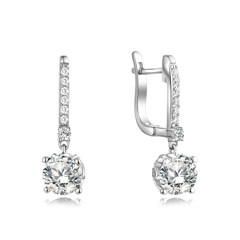 Yh Jewellery Wholesale Costume Fashion Jewelry Sweet Love Classical Loop With 7Mm Round Cz Hoop Earrings