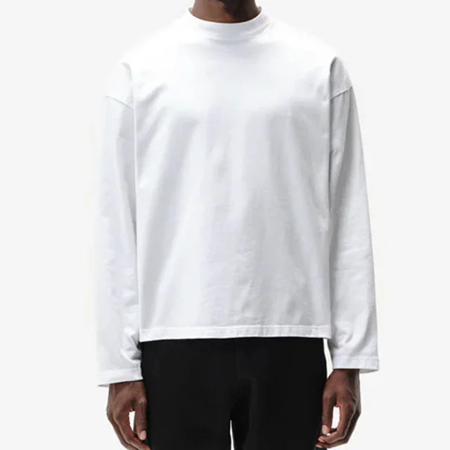 Custom Dtg Screen Printing T-shirt Graphic Cotton Thermal Long Sleeved Shirt for Men Oversize  Long Sleeve t Shirt