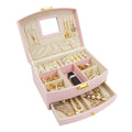 Factory Sale Travel Jewelry Organization Box Multi-Material Jewelry Organizer Drawer with Customizable Design in Stock