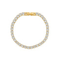 IVIAPRO Jewelry New Arrival Waterproof and Tarnish Free Luxury Tennis Chain Stainless Steel Bracelet