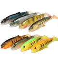 Spinpoler Predator Soft Fishing Lure Open Mouth Paddle Bridge Tail Artificial Bait Bass Sea Wobblers Shad Silicone Leurre Souple
