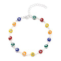 Wholesale Feet Jewelry Anklet Woman Beaded Ankle Bracelet Foot Jewelry Designer Blue Eye Anklet
