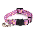 Customizable 2025 Free Sample Cat Collar with Personalized Laser Name Plate Cute Breakaway Buckle and Small Dog Accessories Tag