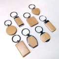 2025 Wood Keychainsimple Keychain Laser Engrave Keychain Meal Keychain Hot Sales Keychain