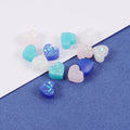 Environmentally Transparent Resin Heart Pendants Charms for Jewelry Making DIY Necklace Earrings Crafts Accessories