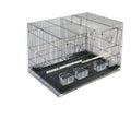 China Wire Panels Nest Box Opening Portable Budgerigar Aibaoer Cheap Decorative China Jaulas De Pajaros Show Cage for Bird