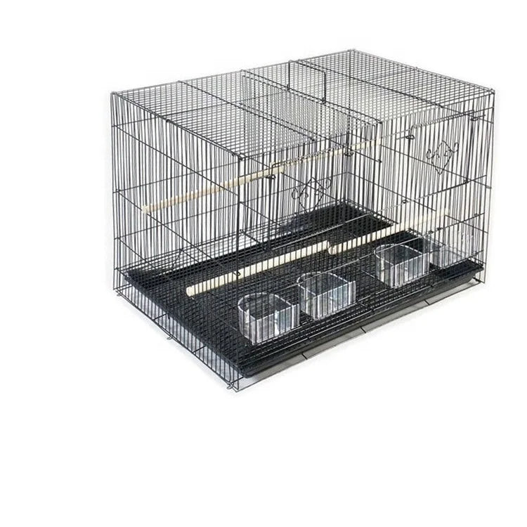 China Wire Panels Nest Box Opening Portable Budgerigar Aibaoer Cheap Decorative China Jaulas De Pajaros Show Cage for Bird