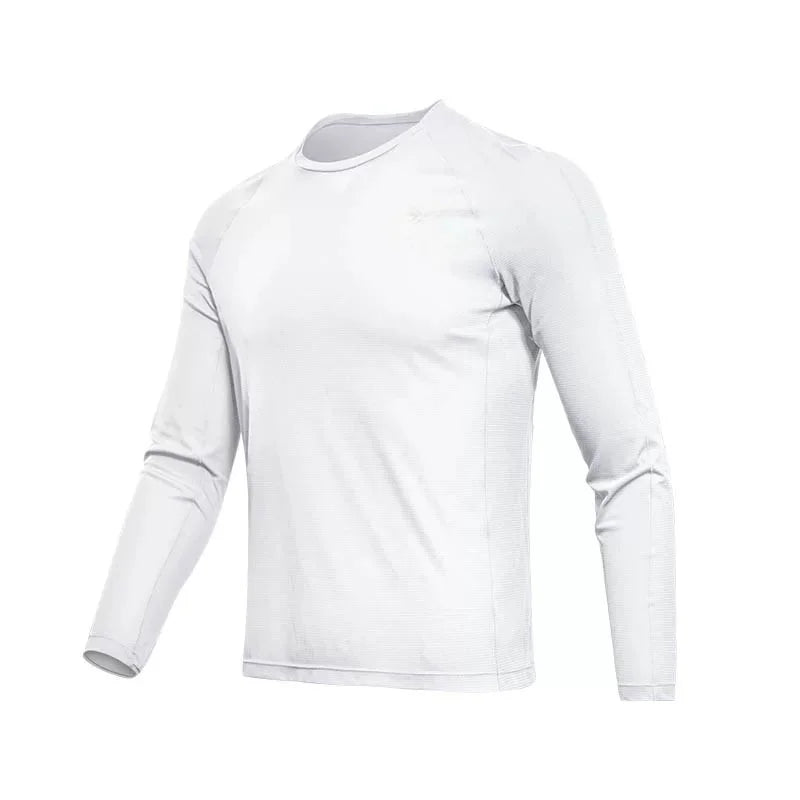 B256 Men's Tops Running Shirt Long Sleeve T-shirt Custom Base Layer Breathable Quick-dry