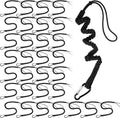 Nylon Tool Lanyard with Buckle Strap Bungee Tool Lanyard Retractable Bungee Cord Tool