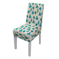 New Printed Jacquard Spandex Stretch Chair Cover for Hotel Wedding Beach