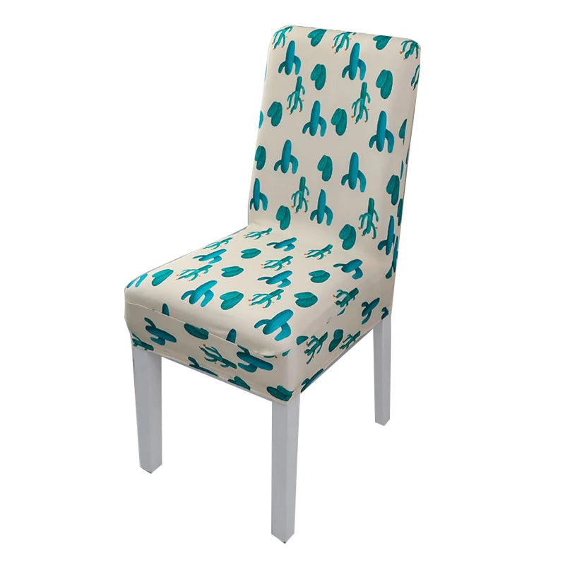 New Printed Jacquard Spandex Stretch Chair Cover for Hotel Wedding Beach