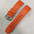 BRC Sport Quick Release 20mm 22mm  Orange Vulcanized Rubber Watch Strap