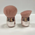 Pink Silver Luxury Single Make up Brushes Synthetic Vegan Professional Makeup Brush Set Private Label Brochas De Maquill