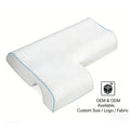 Ergonomic Couple Pillow with Arm Relief Cutout - Breathable Memory Foam for Co-Sleeping Comfort