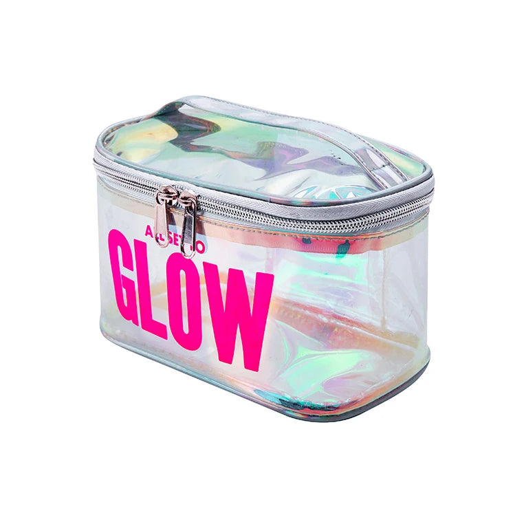 Waterproof Practical Transparent Makeup Bags Portable Clear Cosmetic Makeup Bag Pouch with Zipper
