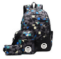 Wholesale Fashion Laptop Backpack with USB Charging Port College Student Backpack 3 Piece Set Printed School Shoulder Bag