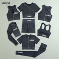 Wholesale Popular Sports Tank Top Compression Butt Leggings Active Wear Workout Gym Fitness Clothing Sets Sport Wear Women Set