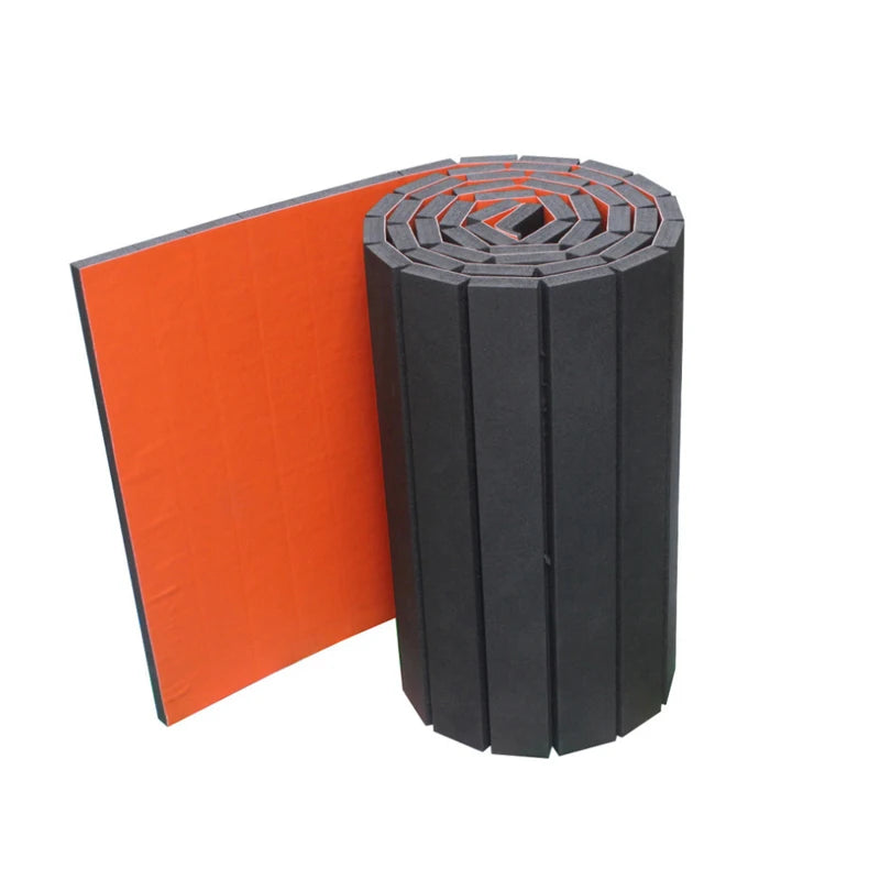 Cheap Price Roll Out Martial Arts Mats Wrestling Jujitsu Tatami Flexi Roll Mats for BJJ