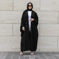 2024 Kimono Winter Coat Saudi Wholesale Modest Open Muslim Dress Simple Dubai Ethnic Islamic Clothing Women Fashion Abaya