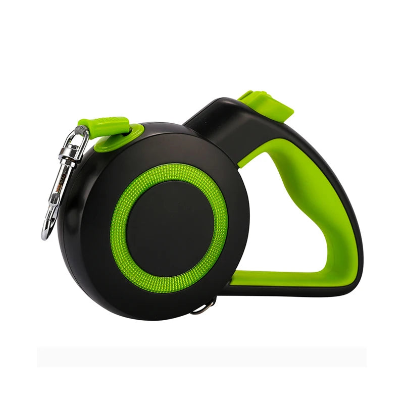 Automatic Training Traction Retractable Strong Small Medium Dog Leash Large Dogs Heavy Duty Nylon Poop Bag Holder 3M