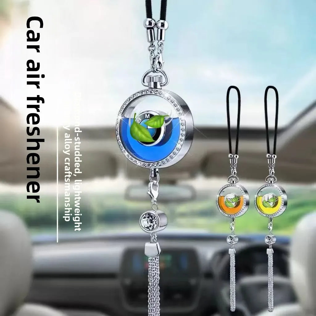 Luxury Car Accessories Scents Hanging Air Perfume Diffuser Smell Fresheners Funny Tree Design for Car Home Fragrance