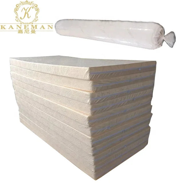 Bunk Bed 4 Inch Foam Mattress Roll up Cheap Price