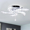 Modern Luxury K9 Crystal LED Ceiling Light High-End Home Bedroom Chandelier Cool White for Home
